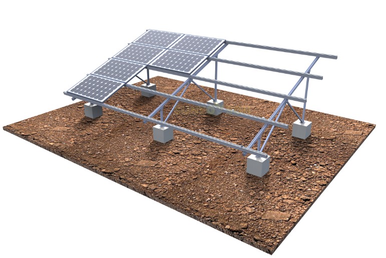 solar aluminum ground mounting system