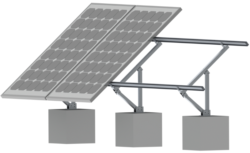 adjustable solar panel mounting system
