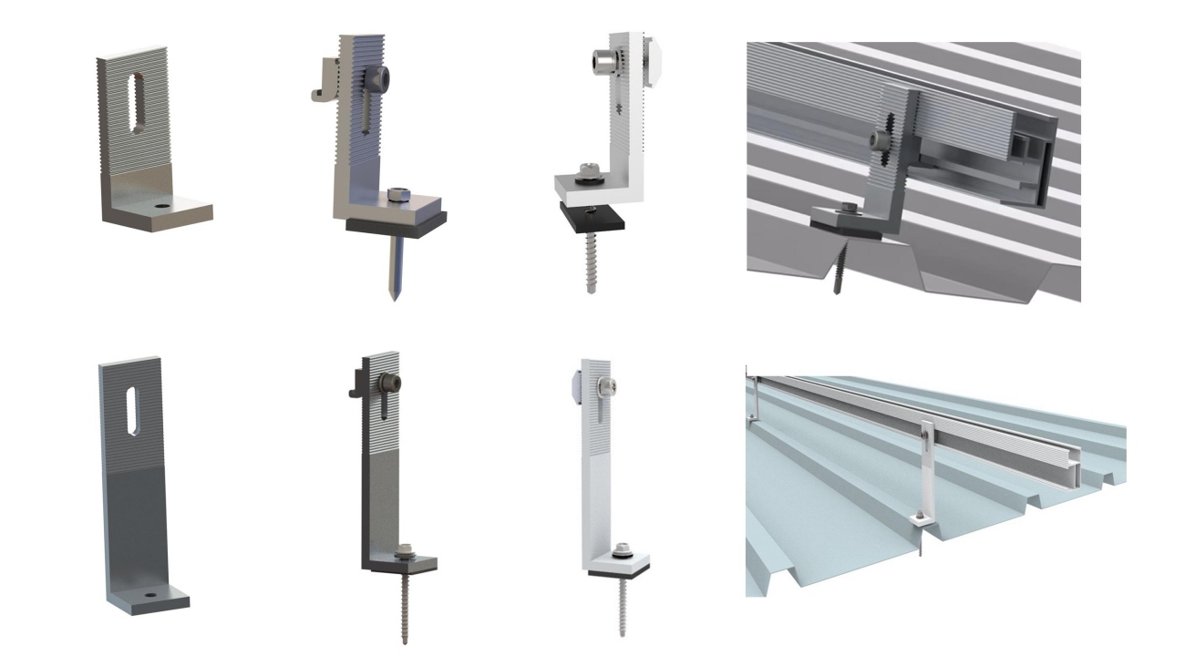 Tin roof mounting solutions