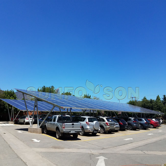 What a special aluminum solar carport